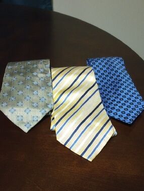 🇺🇲 Silk Ties Bundle Of (3)